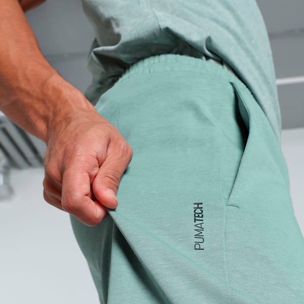 PUMATECH Men's 9" Shorts, Green Moon, extralarge-IND